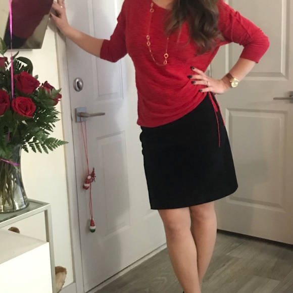 Badass Sexy Matte Black Leather Pencil Skirt - Picture 8 of 8